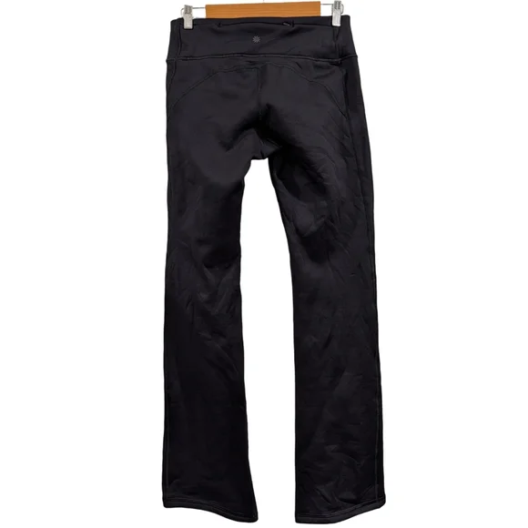 Athleta Black Metro Bootcut Yoga Pants Size Medium Tall - Picture 2 of 10